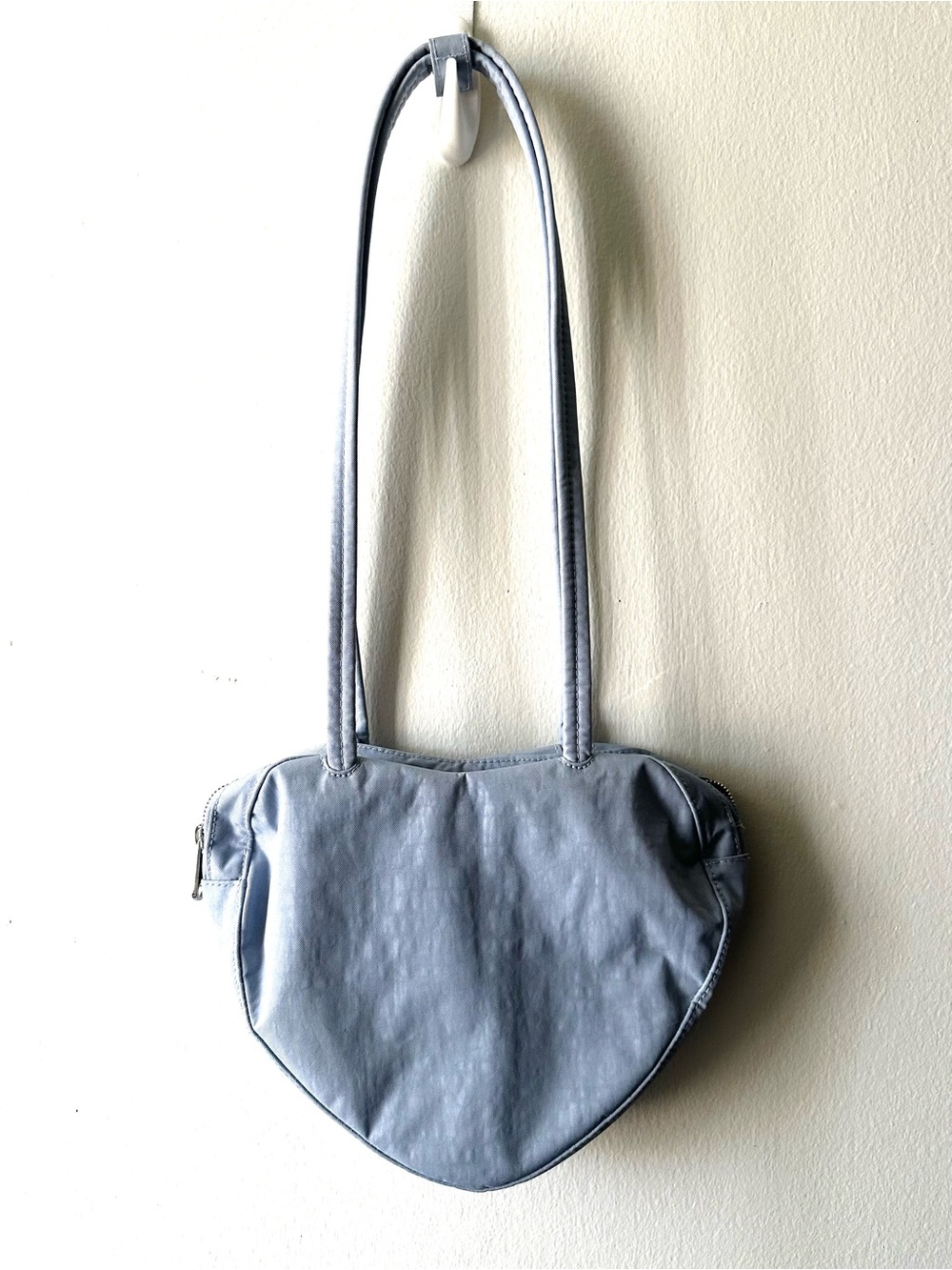 BAGGU Nylon Heart Bag in Mist Sold Out Summer Cute